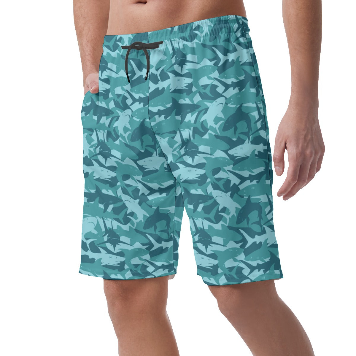 Ocean Shark Hawaiian Shorts