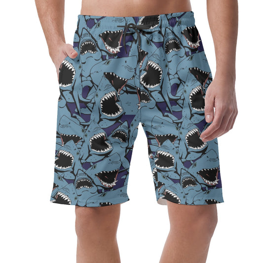 Sharp Shark Hawaiian Shorts