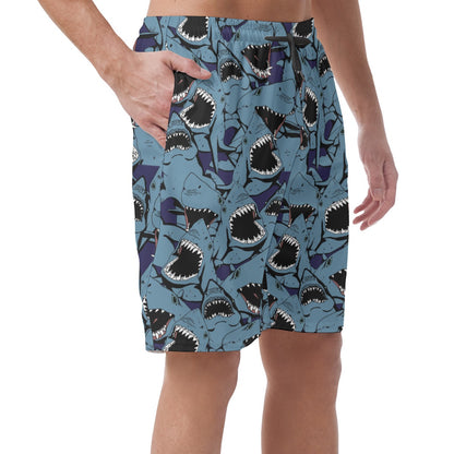 Sharp Shark Hawaiian Shorts