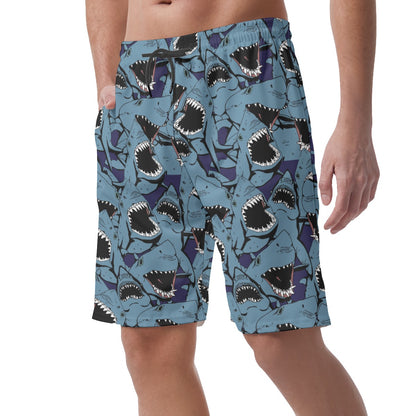 Sharp Shark Hawaiian Shorts