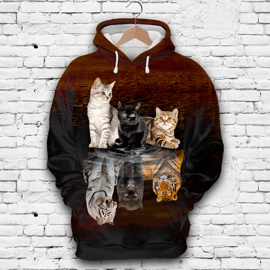 Lovely Cats - All Over Print Unisex Hoodie