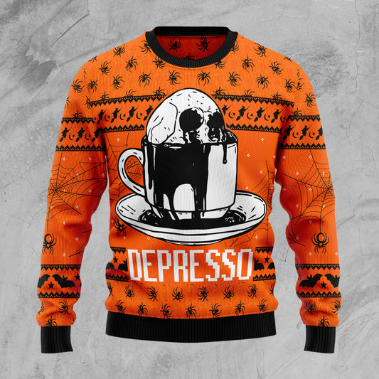 Skull Coffee TY910 Halloween Sweater