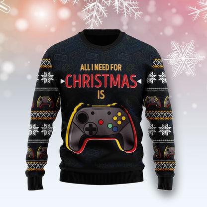 Games All I Need TY2310 Ugly Christmas Sweater