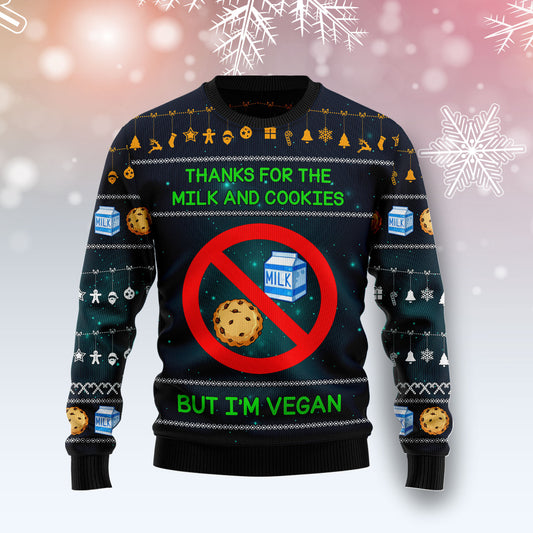 Vegan Thanks TY2710 Ugly Christmas Sweater