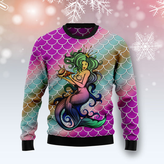 Mermaid Light TY2810 Ugly Christmas Sweater