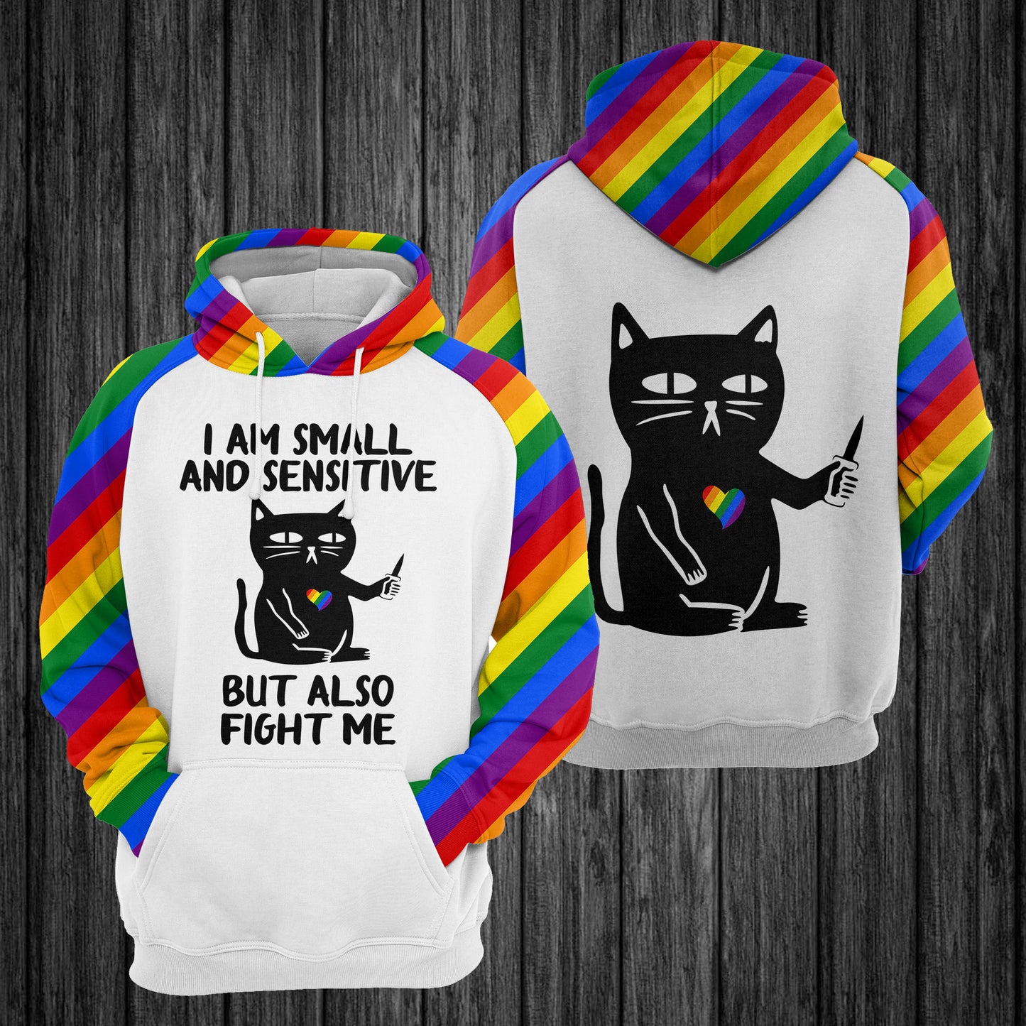 Cat LGBT TY1311 - All Over Print Unisex Hoodie
