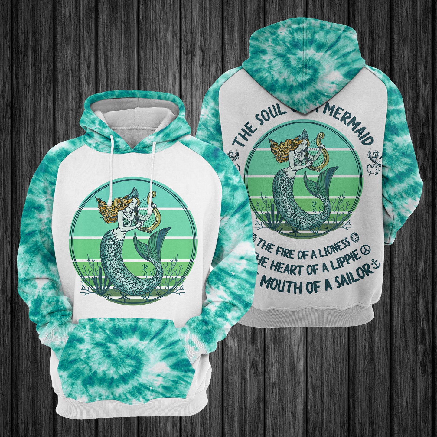 Mermaid Soul TY1611 - All Over Print Unisex Hoodie