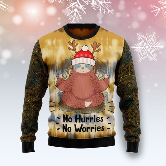 Sloth Mandala TY1811 Ugly Christmas Sweater