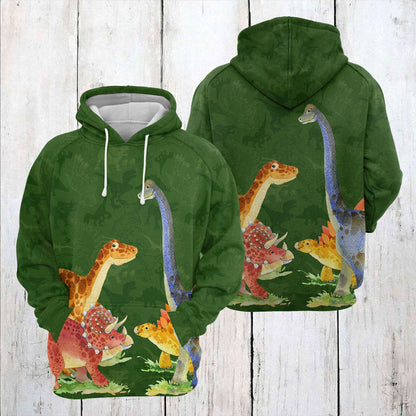 Dinosaur Group TY0812 unisex womens & mens, couples matching, friends, funny family sublimation 3D hoodie christmas holiday gifts (plus size available)