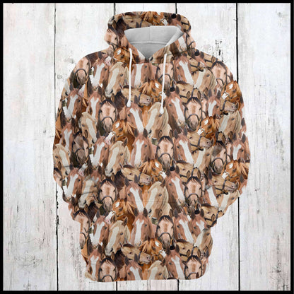 American Quarter Horse Awesome U224 - All Over Print Unisex Hoodie
