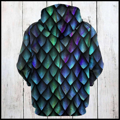 Dragon Scales U224 - All Over Print Unisex Hoodie