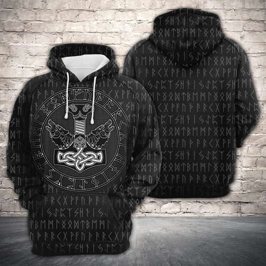 Thor's hammer Mjollnir H22407 - All Over Print Unisex Hoodie