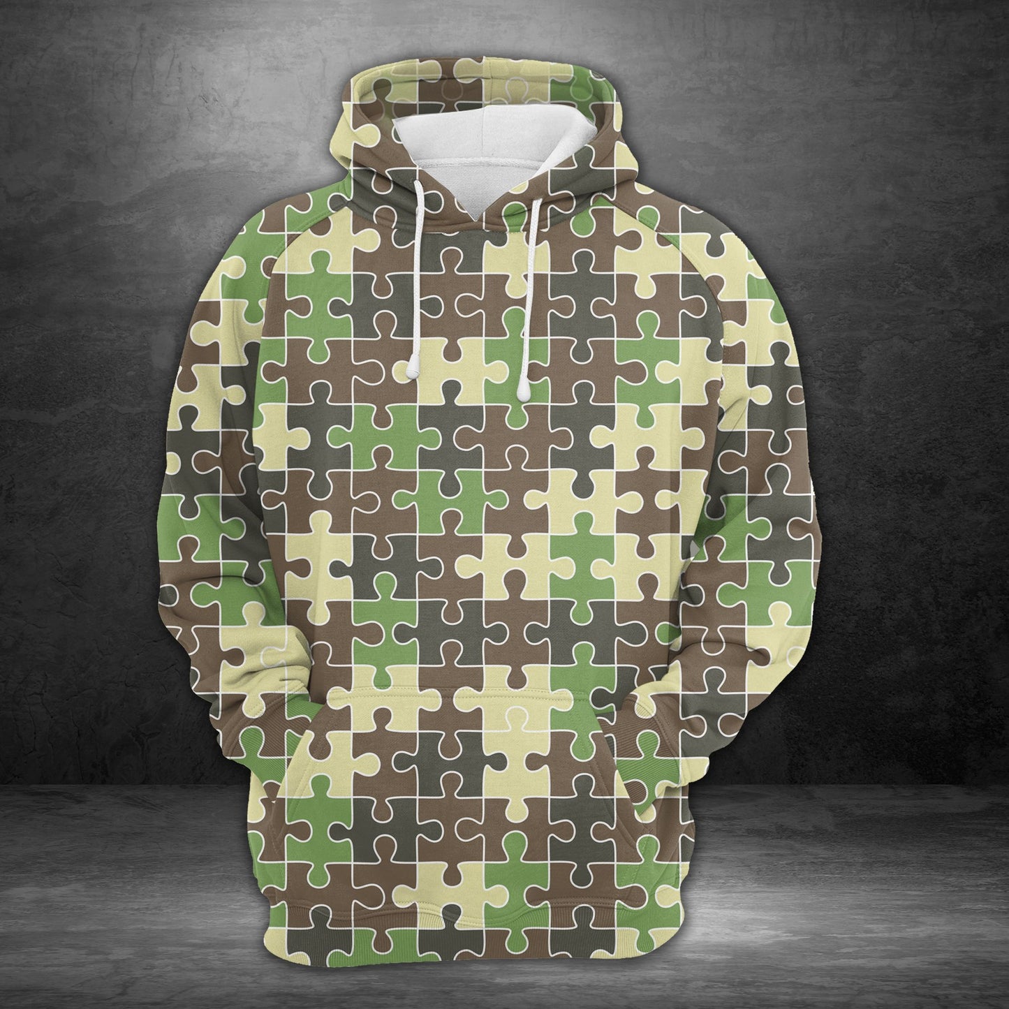 Amazing Camouflage Puzzle H24405 - All Over Print Unisex Hoodie