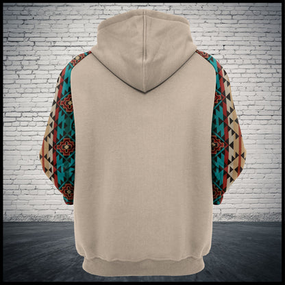 Native American Warrior G527 - All Over Print Unisex Hoodie