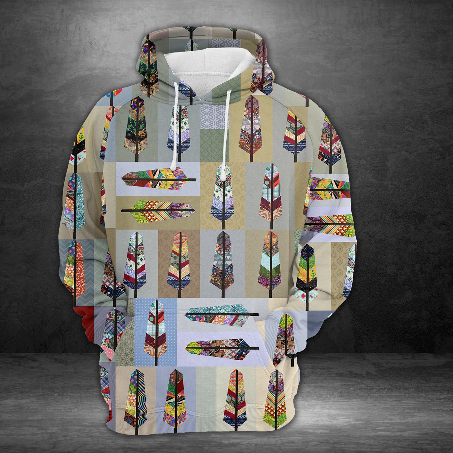 Native Feather H27403 - All Over Print Unisex Hoodie