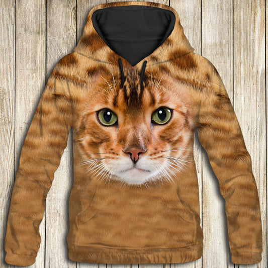 Funny Bengal D284 - All Over Print Unisex Hoodie