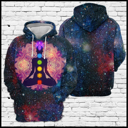 Yoga Power T284 - All Over Print Unisex Hoodie