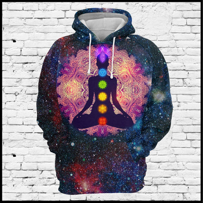 Yoga Power T284 - All Over Print Unisex Hoodie