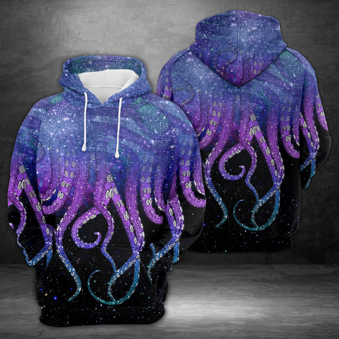 Octopus Galaxy T0605 - All Over Print Unisex Hoodie