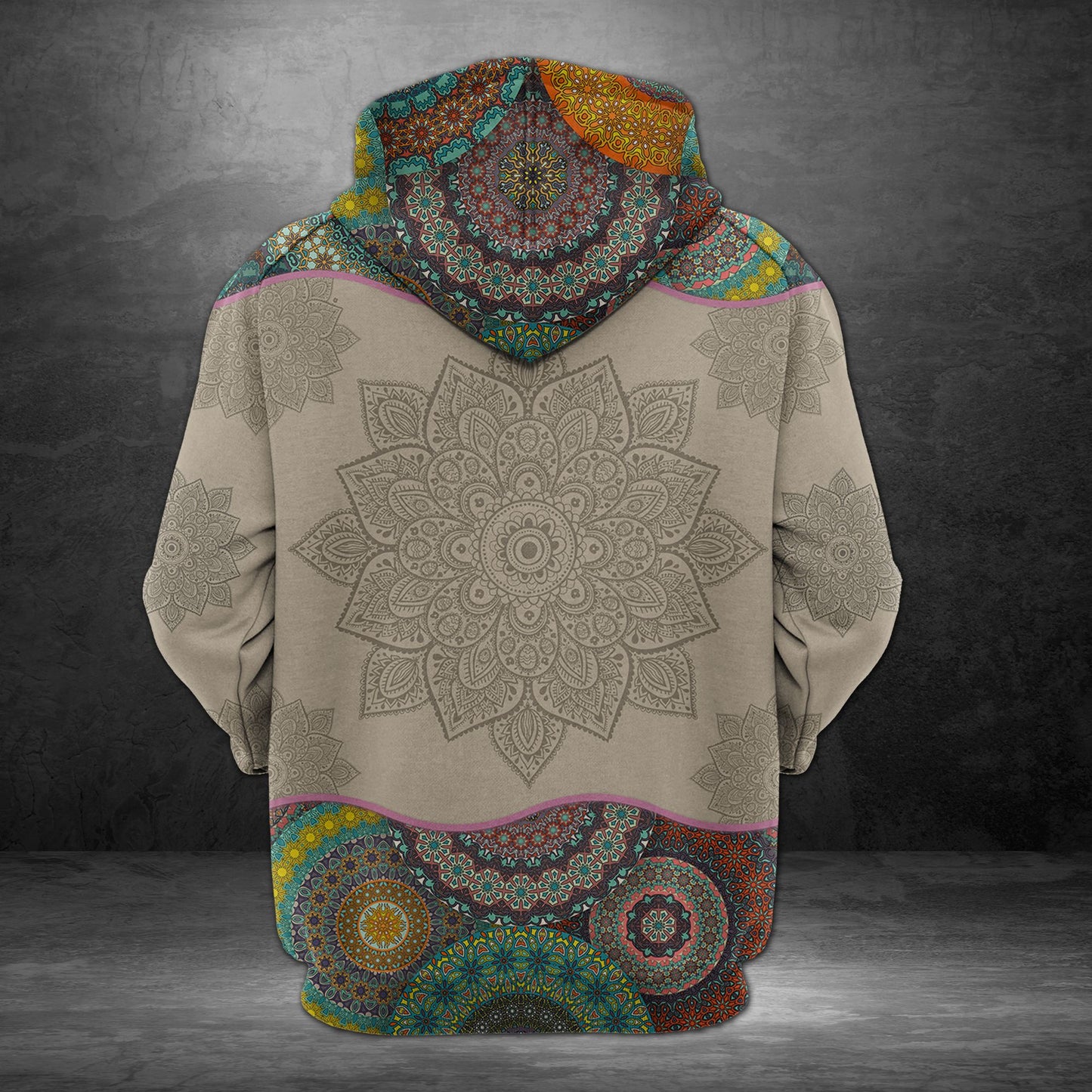 Awesome New York Mandala H14507 - All Over Print Unisex Hoodie