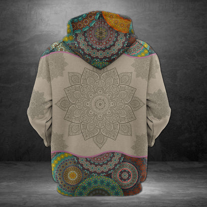 Awesome New York Mandala H14507 - All Over Print Unisex Hoodie