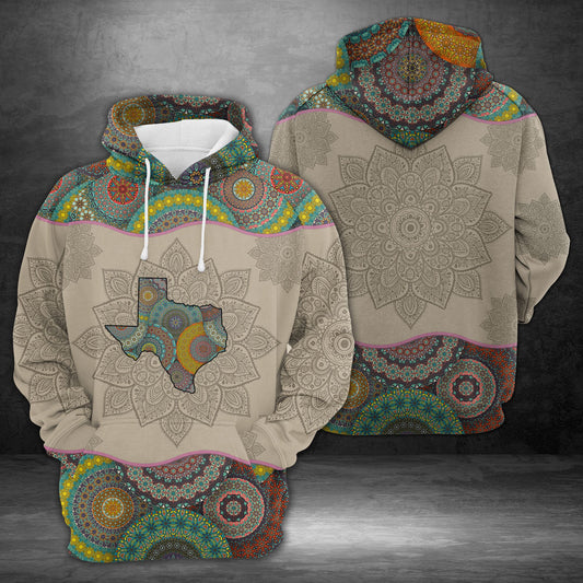 Awesome Texas Mandala H15539 - All Over Print Unisex Hoodie
