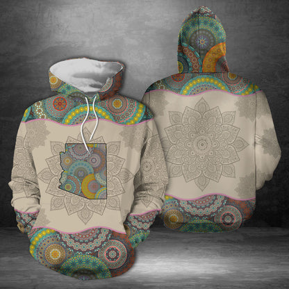 Awesome Arizona Mandala H18502 - All Over Print Unisex Hoodie