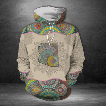 Awesome Arizona Mandala H18502 - All Over Print Unisex Hoodie