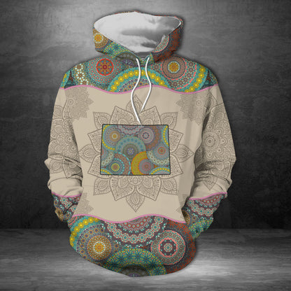 Awesome Colorado Mandala H18505 - All Over Print Unisex Hoodie