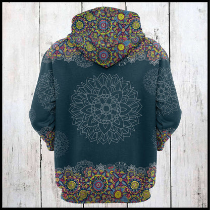 Alaska Mandala T1905 - All Over Print Unisex Hoodie