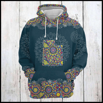 Utah Mandala T1905 - All Over Print Unisex Hoodie