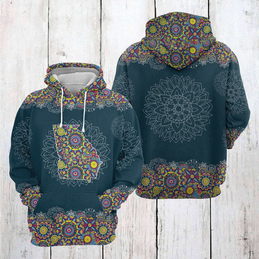 Georgia Mandala T2105 - All Over Print Unisex Hoodie