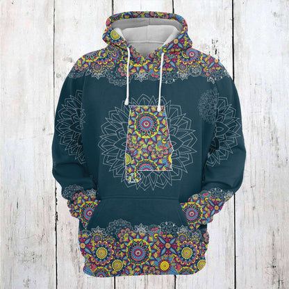 Alabama Mandala T2205 - All Over Print Unisex Hoodie