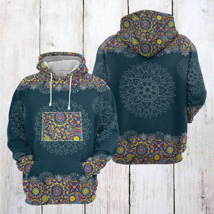 Colorado Mandala T2205 - All Over Print Unisex Hoodie