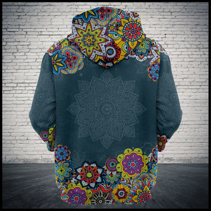 Alaska State Mandala G522 - All Over Print Unisex Hoodie