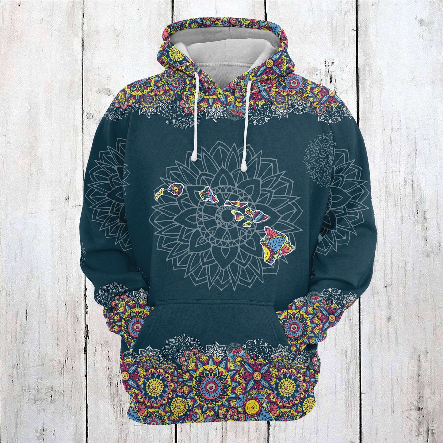 Hawaii Mandala T2205 - All Over Print Unisex Hoodie