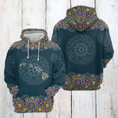 Hawaii Mandala T2205 - All Over Print Unisex Hoodie