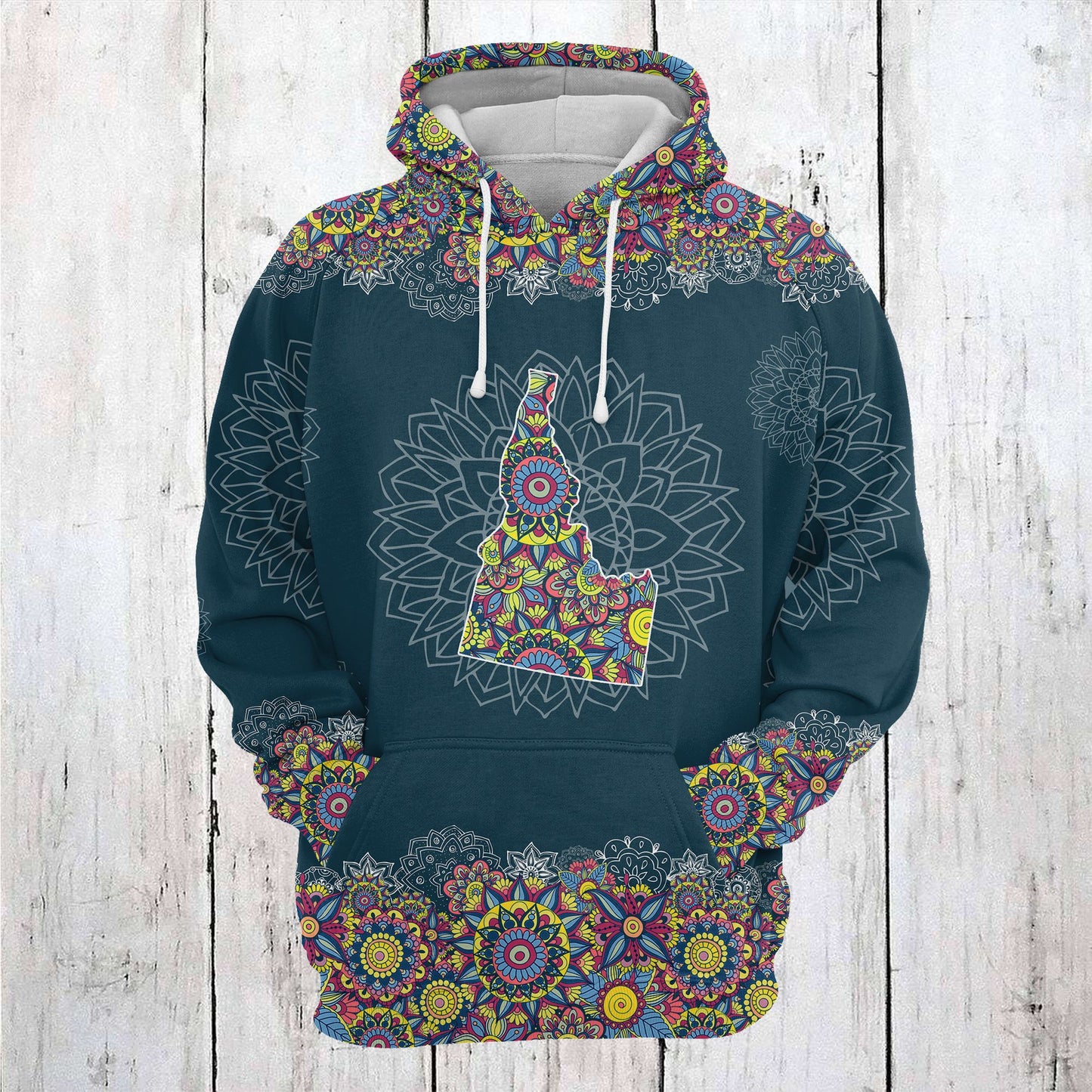 Idaho Mandala T2205 - All Over Print Unisex Hoodie