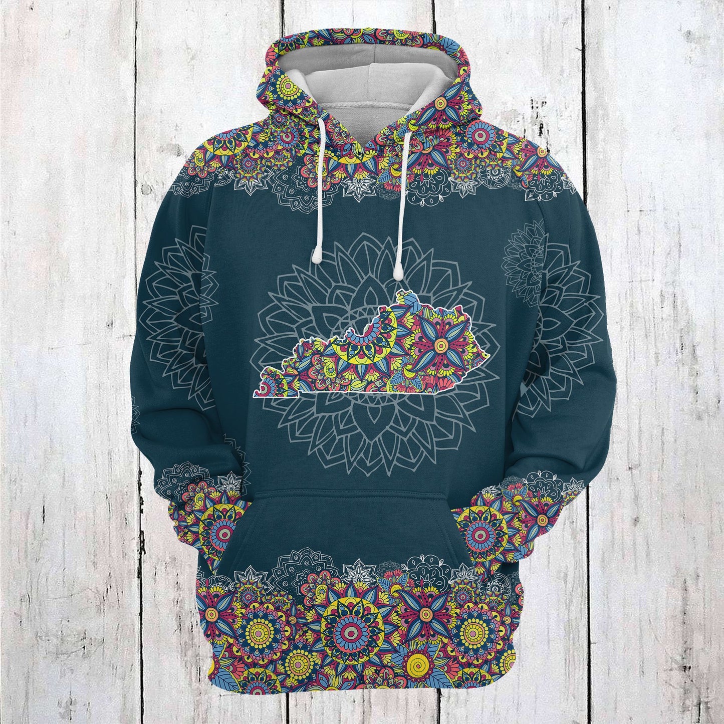 Kentucky Mandala T2205 - All Over Print Unisex Hoodie