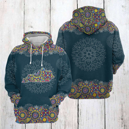 Kentucky Mandala T2205 - All Over Print Unisex Hoodie