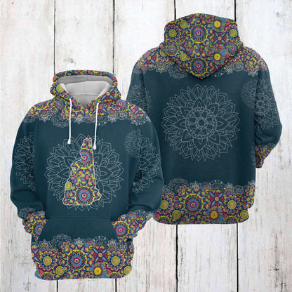 New Hampshire Mandala T2505 - All Over Print Unisex Hoodie