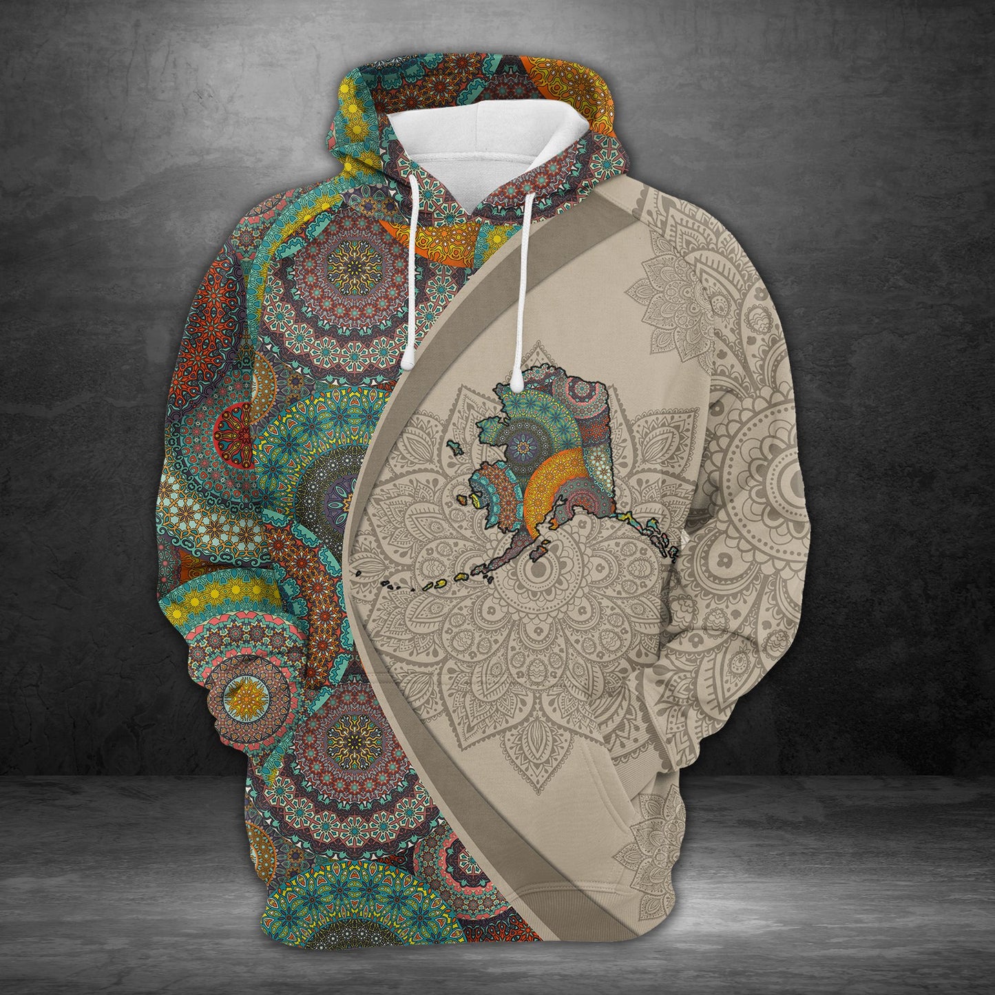 Alaska Mandala H27524 - All Over Print Unisex Hoodie