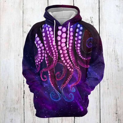 Octopus Galaxy T1806 - All Over Print Unisex Hoodie