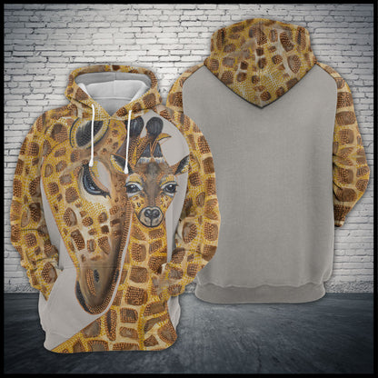 Giraffe Family G5620 - All Over Print Unisex Hoodie