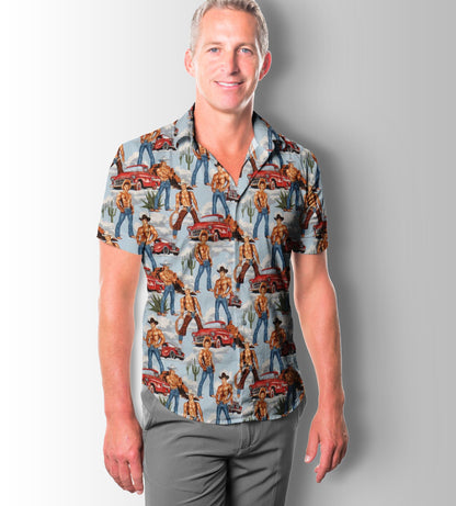 Sexy cowboy H30620 - Hawaii Shirt