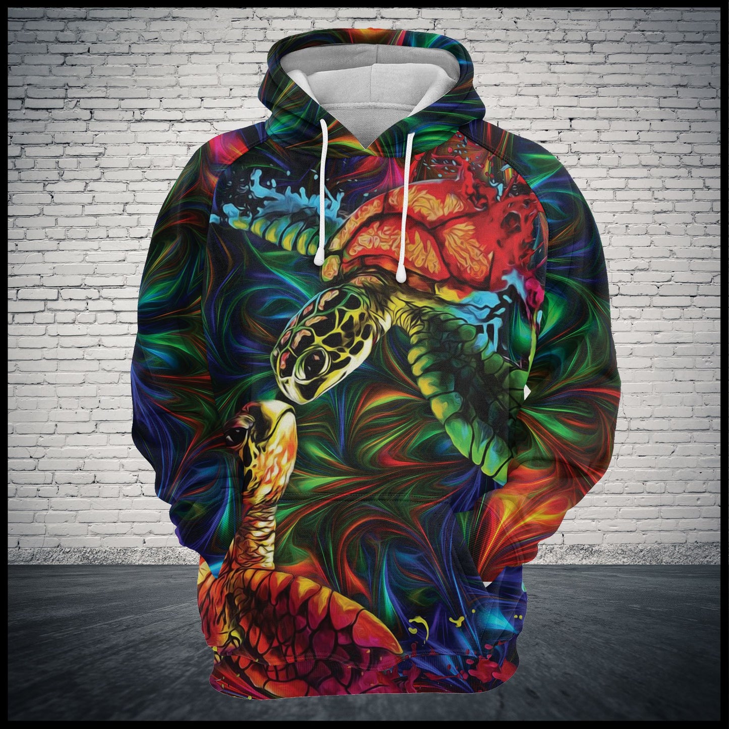 Soul Mates Turtle G5701 - All Over Print Unisex Hoodie