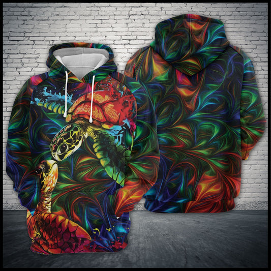 Soul Mates Turtle G5701 - All Over Print Unisex Hoodie