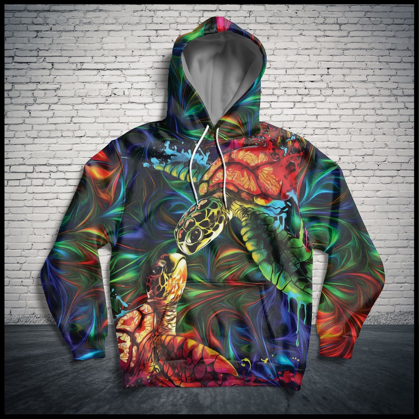 Soul Mates Turtle G5701 - All Over Print Unisex Hoodie