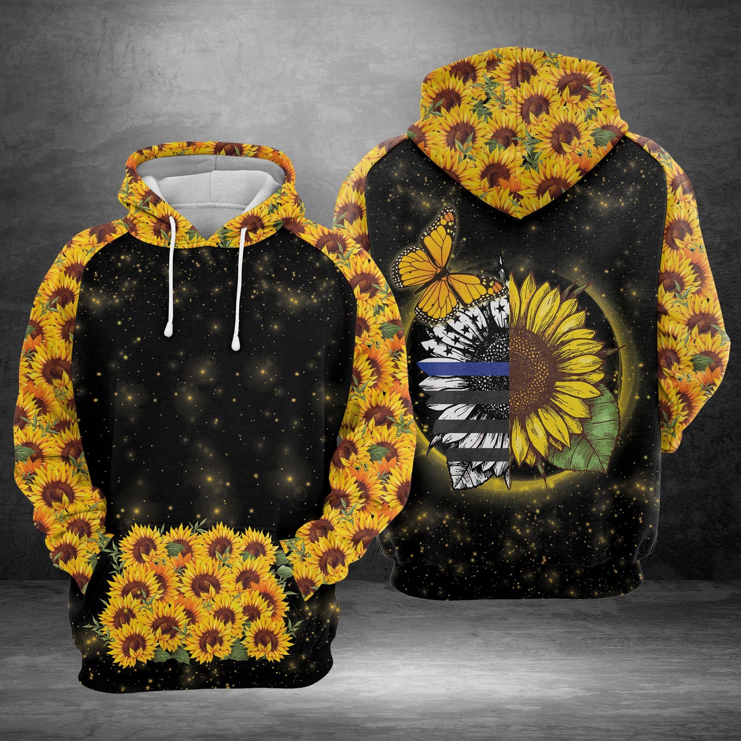 You Are My Sunshine Butterfly G5701 - All Over Print Unisex Hoodie