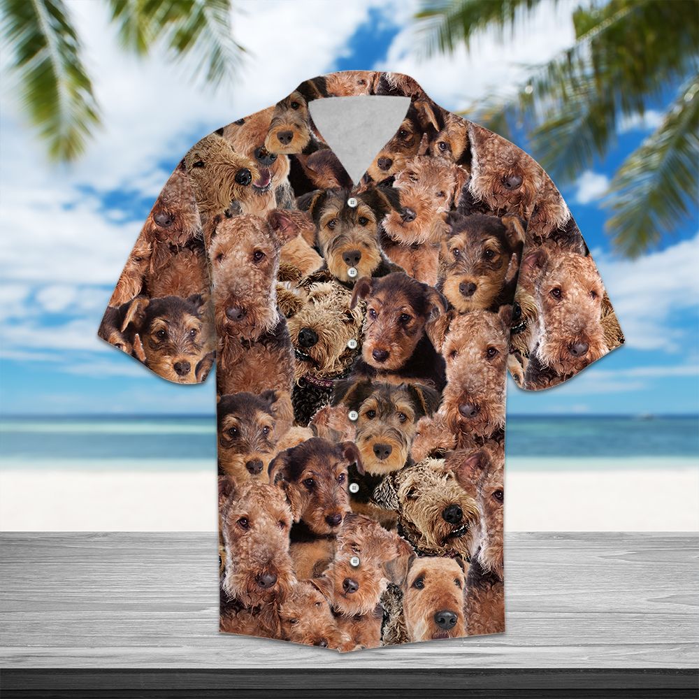 Airedale Terrier Awesome D0107 - Hawaii Shirt
